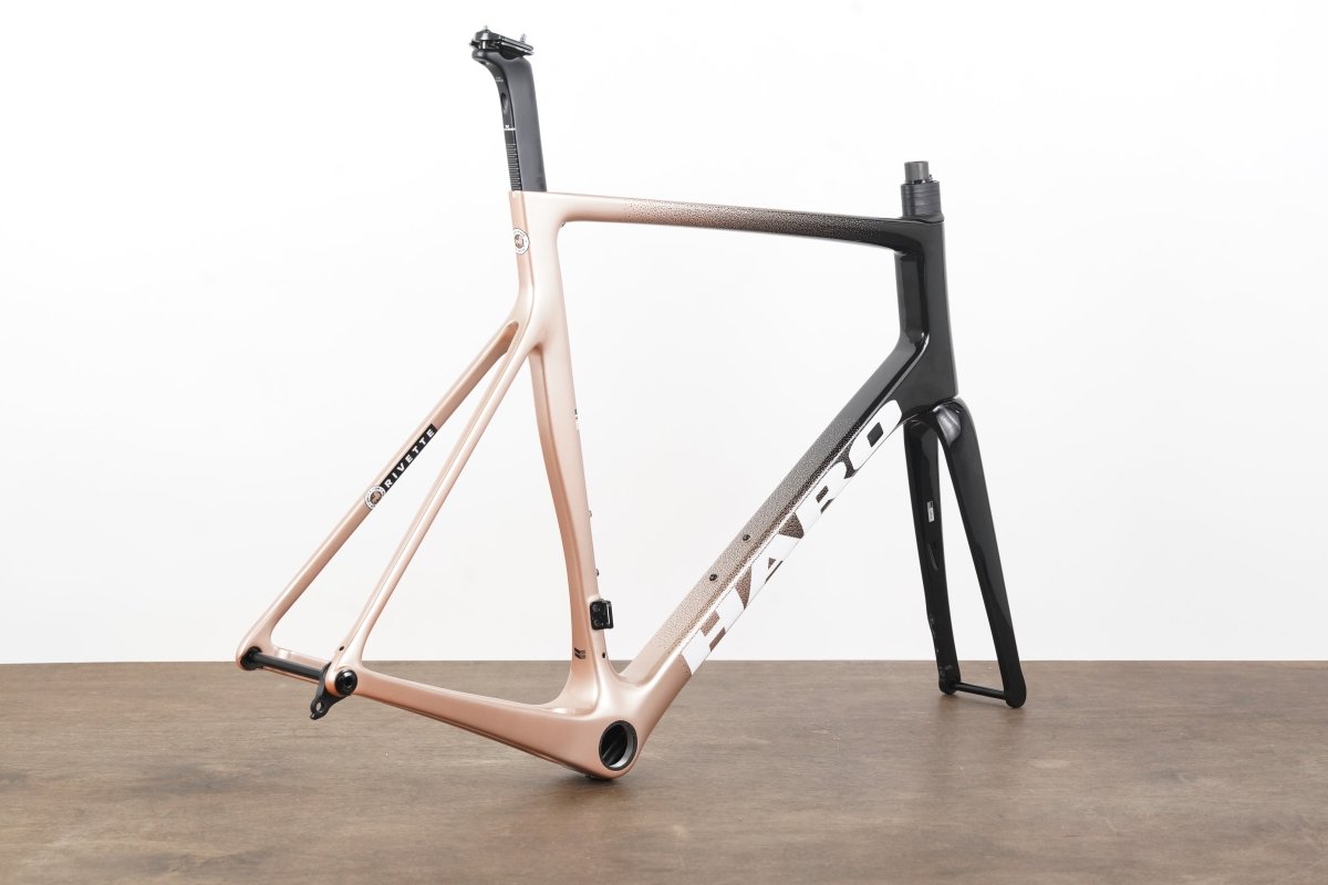 2025 61cm Haro Rivette Top Shelf Carbon Aero Disc Brake Road Frameset