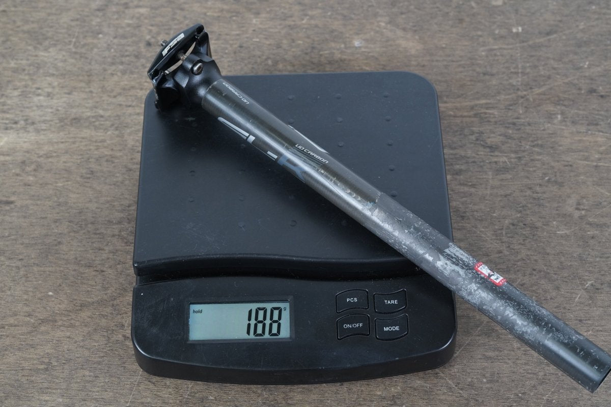 25.4mm FSA SL-K Carbon Alloy 0 Setback Seatpost SLK 188g