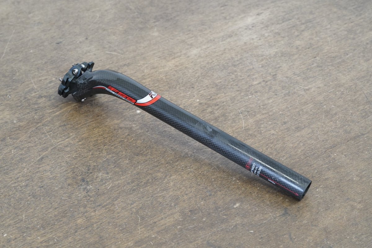 27.2mm FSA K-Force Light Carbon Setback Road Seatpost 238g