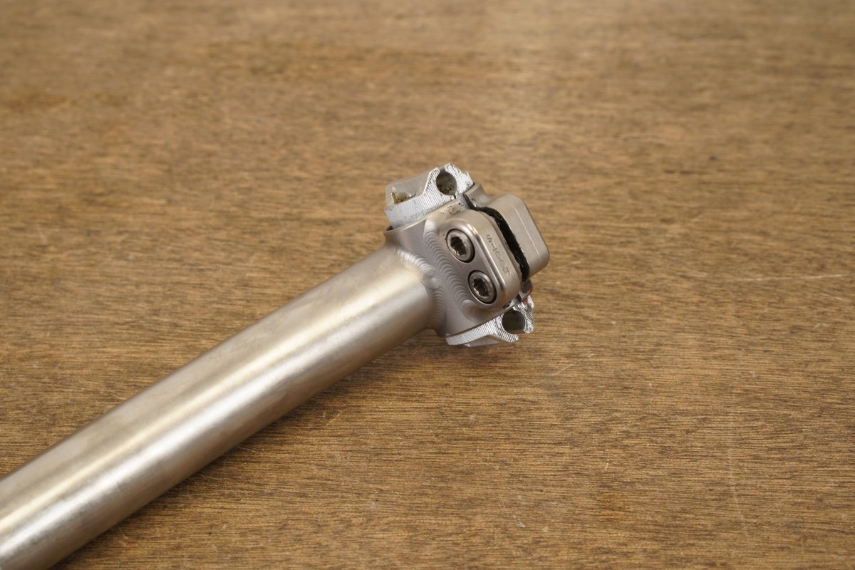 27.2mm Moots Titanium Setback Road Seatpost