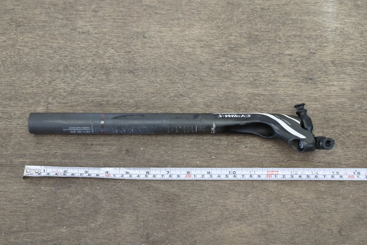 27.2mm Specialized S-WORKS FACT Carbon Setback Road Seatpost