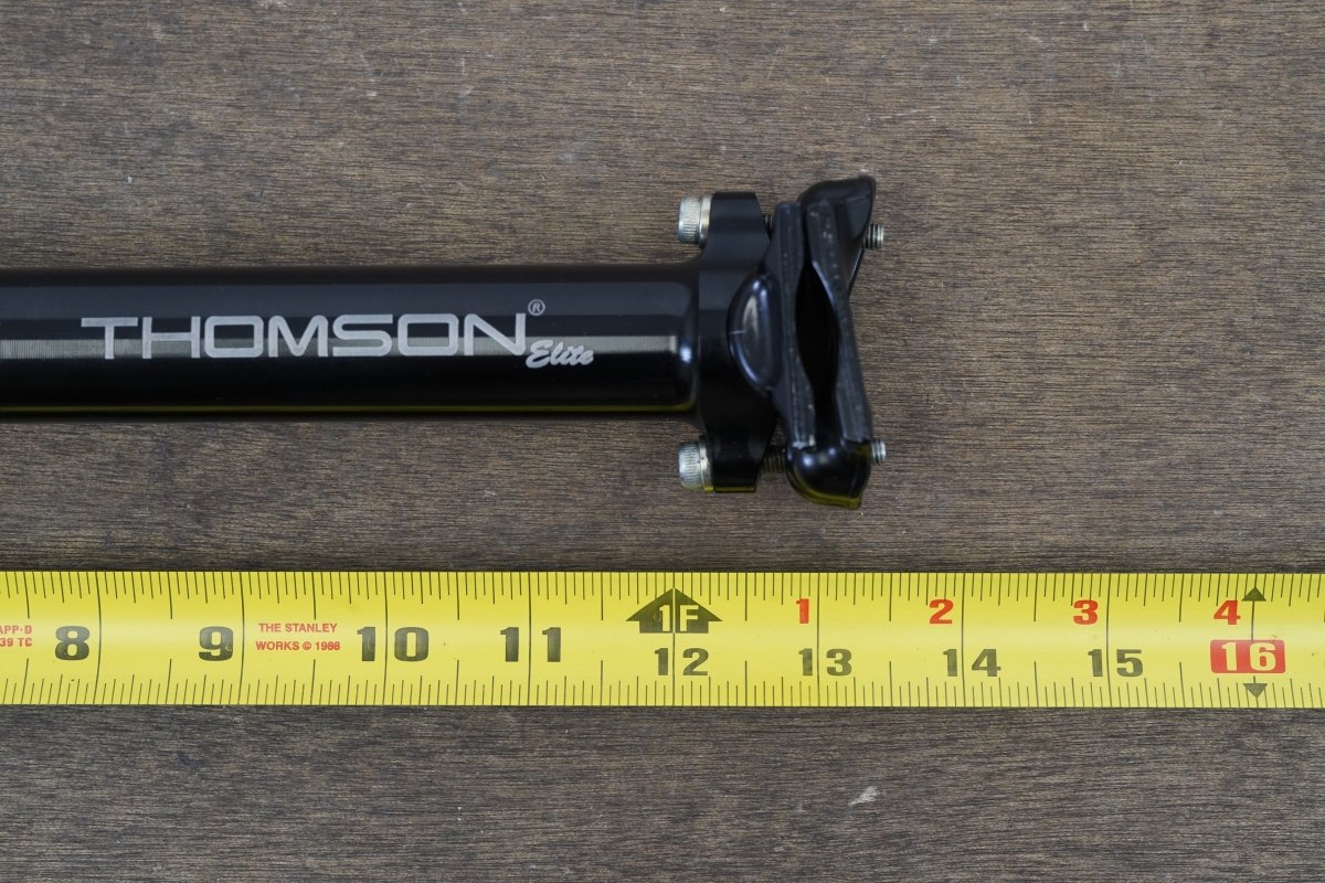 27.2mm Thomson Elite Alloy 0 Setback Road Seatpost