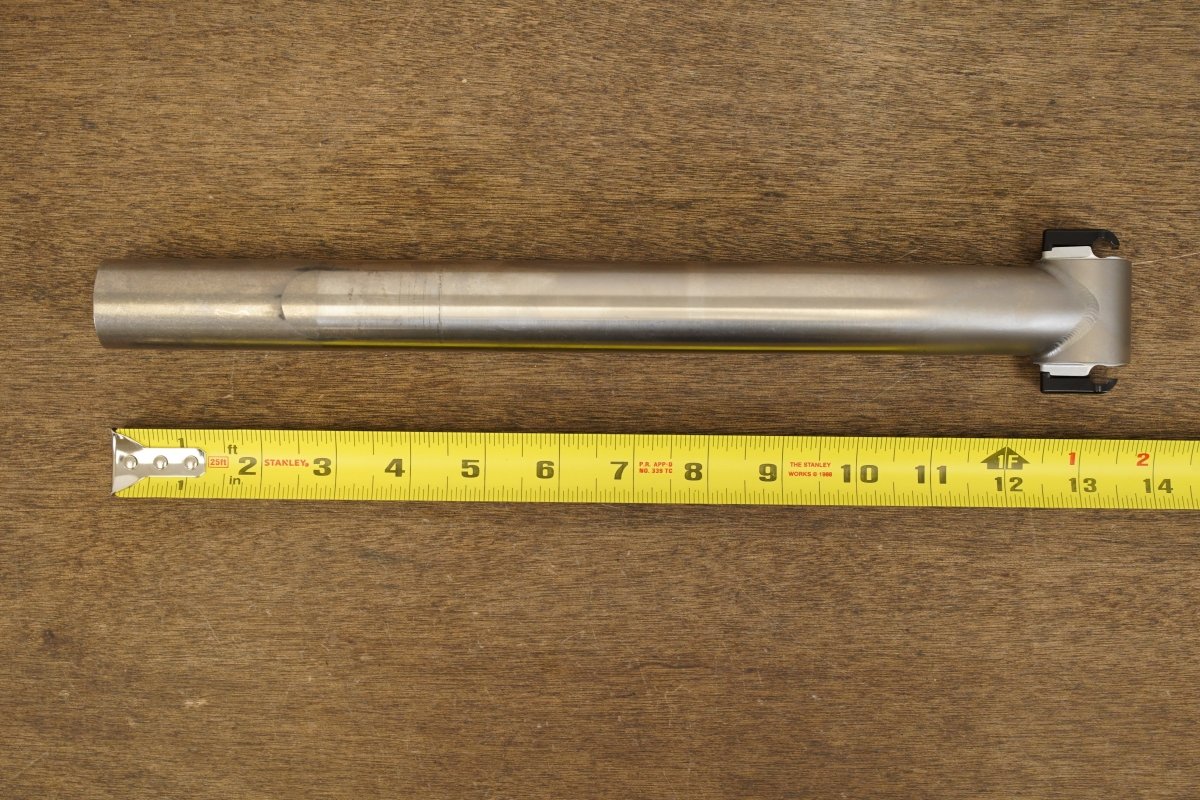 30.9mm Moots Titanium Setback Road Seatpost
