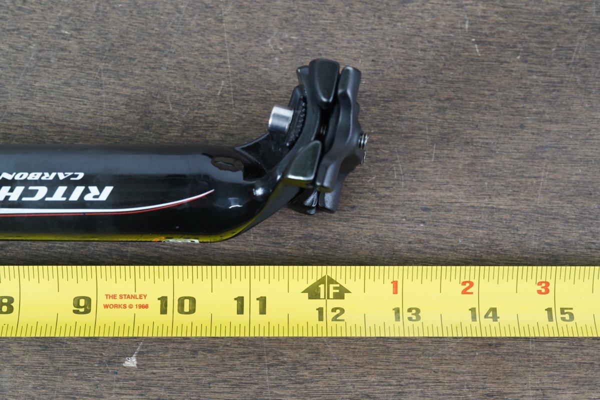 31.6mm Ritchey Pro Carbon 25mm Setback Road Seatpost 242g