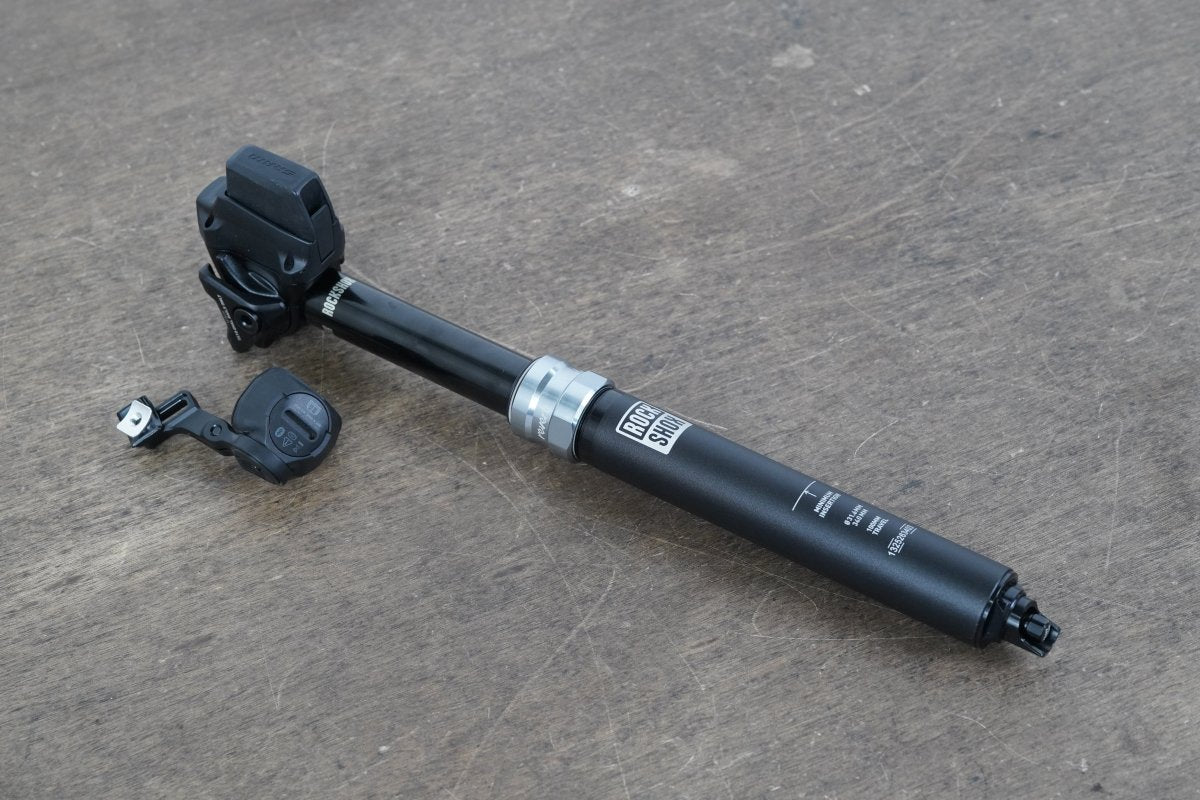 31.6mm RockShox Reverb XPLR AXS 100mm 0 Setback Wireless Dropper Seatpost 598g