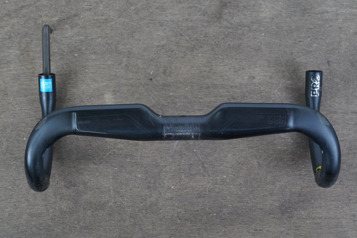 38cm PRO Vibe Carbon Compact Aero Road Handlebar 31.8mm