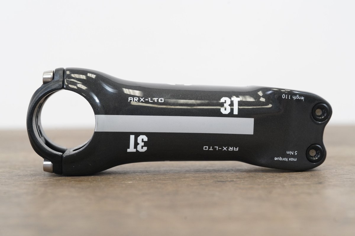 3T ARX LTD 110mm ±6 Degree Carbon Road Stem 123g 1 1/8" 31.8mm
