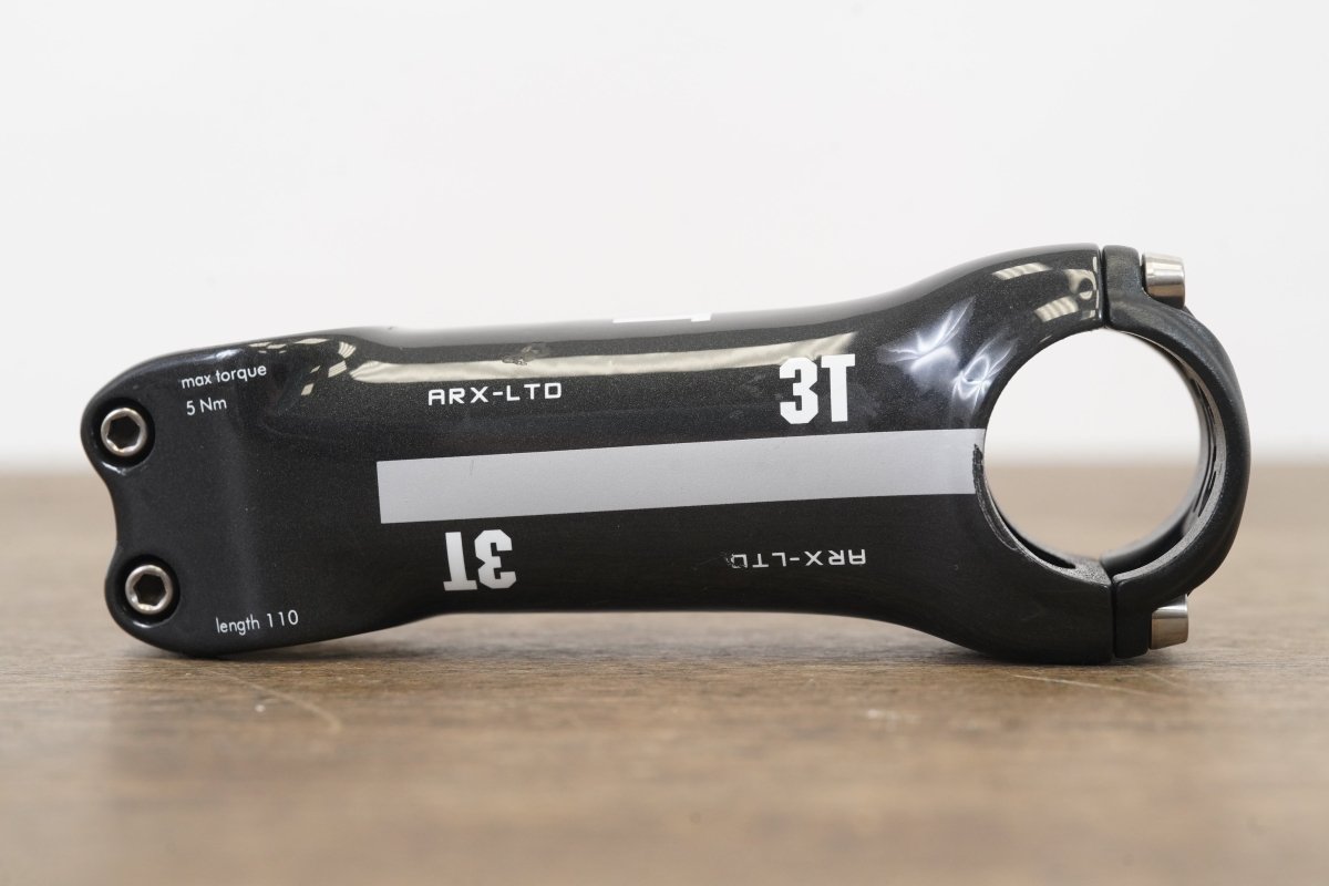 3T ARX LTD 110mm ±6 Degree Carbon Road Stem 123g 1 1/8" 31.8mm