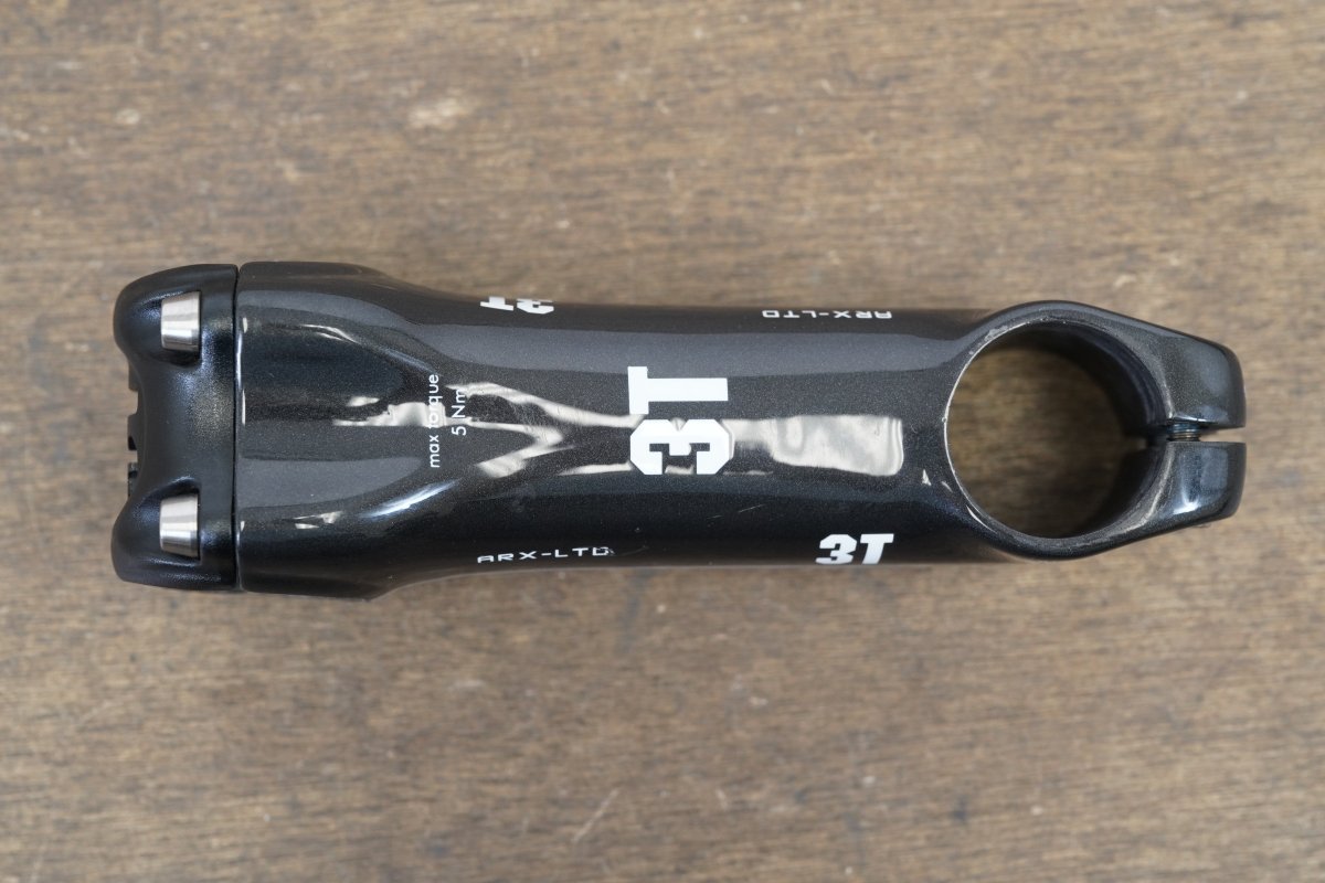 3T ARX LTD 110mm ±6 Degree Carbon Road Stem 123g 1 1/8" 31.8mm