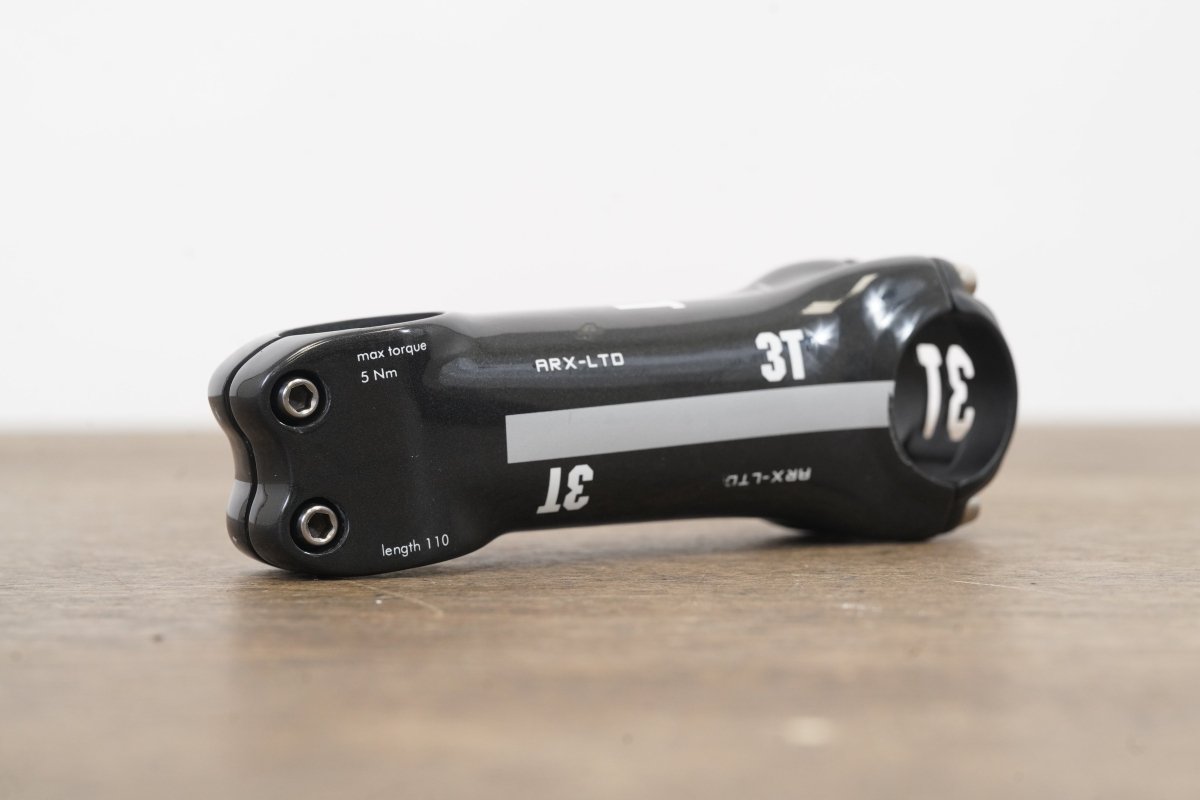 3T ARX LTD 110mm ±6 Degree Carbon Road Stem 123g 1 1/8" 31.8mm