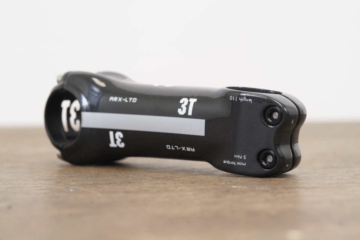 3T ARX LTD 110mm ±6 Degree Carbon Road Stem 123g 1 1/8" 31.8mm