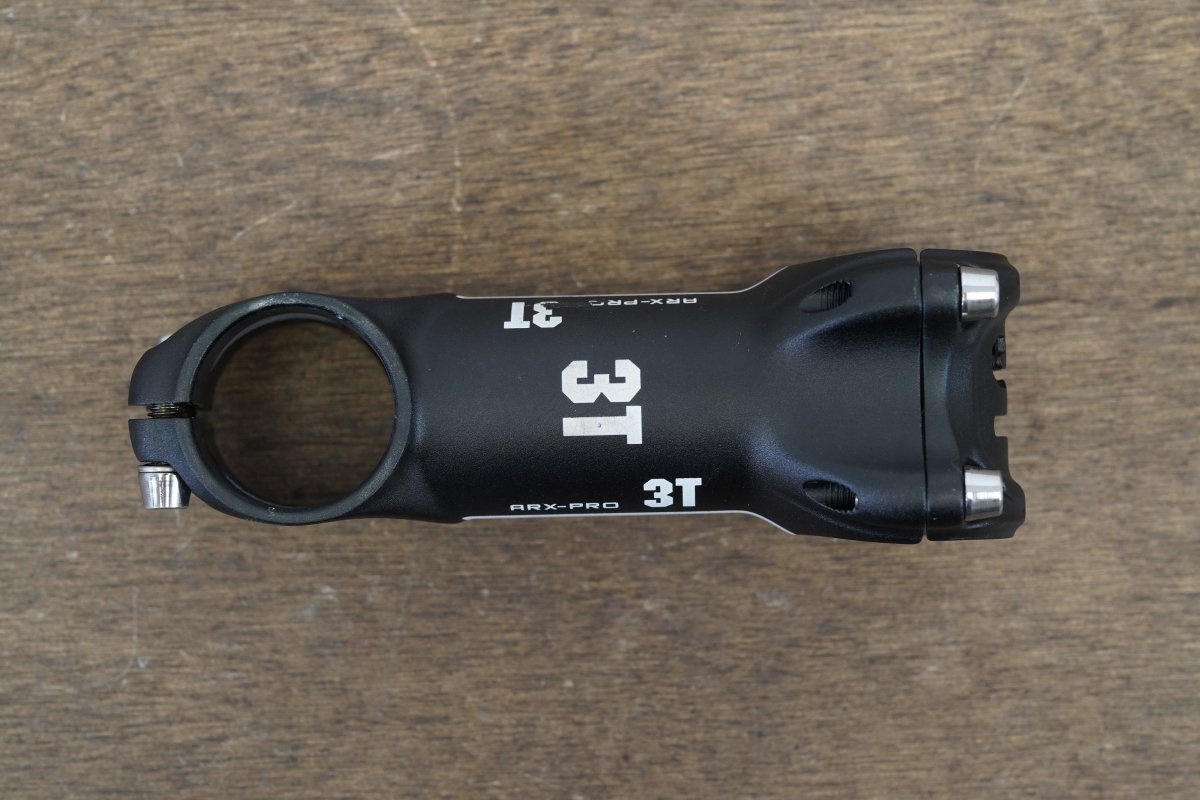 3T ARX Pro 90mm ±6 Degree Alloy Road Stem 129g 1 1/8" 31.8mm