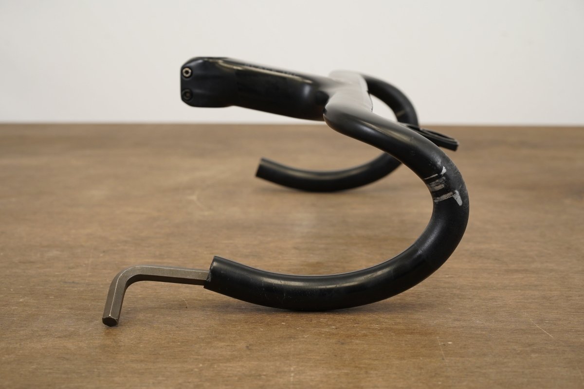 40cm 120mm -6 Degree Black Inc. Carbon Barstem Handlebar + Mount 1 1/8"