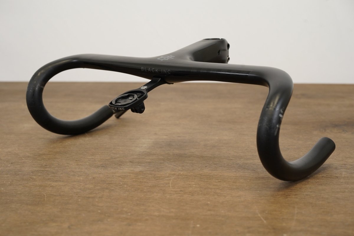 40cm 120mm -6 Degree Black Inc. Carbon Barstem Handlebar + Mount 1 1/8"