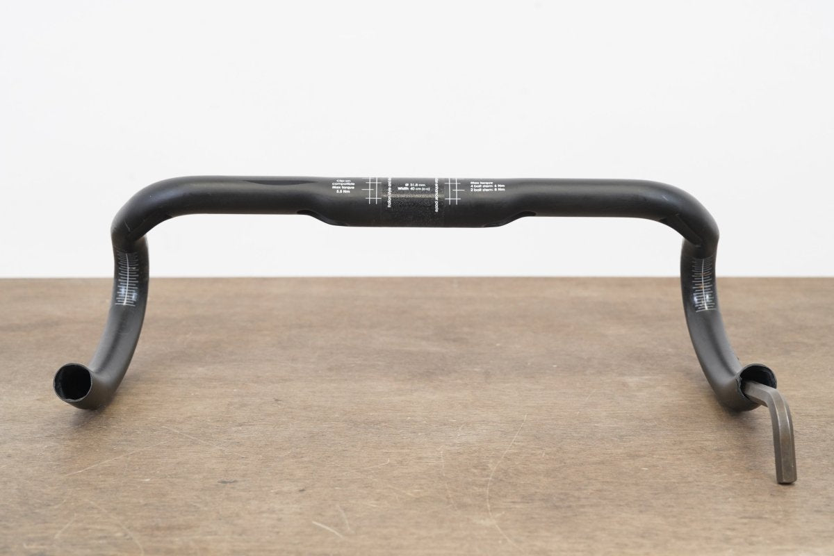 40cm 3T Ergonova Team Stealth Carbon Compact Road Handlebar 31.8mm