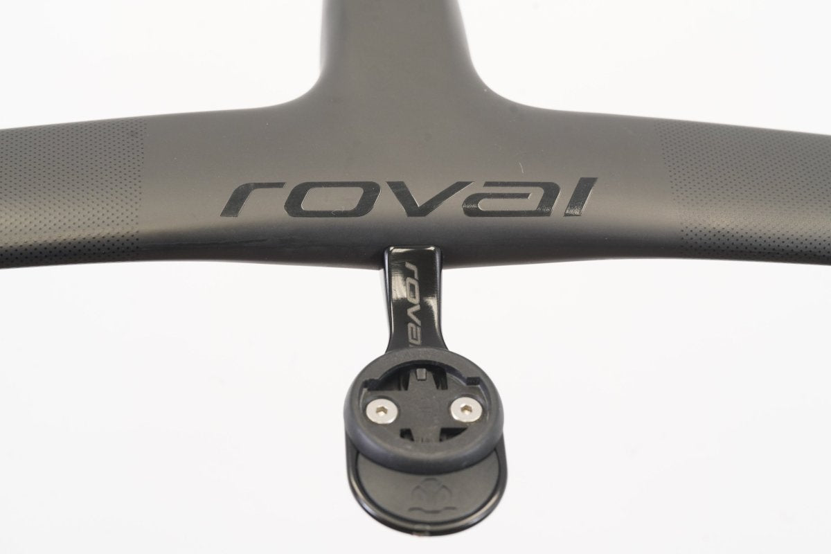 40cm 90mm Roval Rapide Carbon Integrated Barstem Handlebar + Mount 1 1/8"