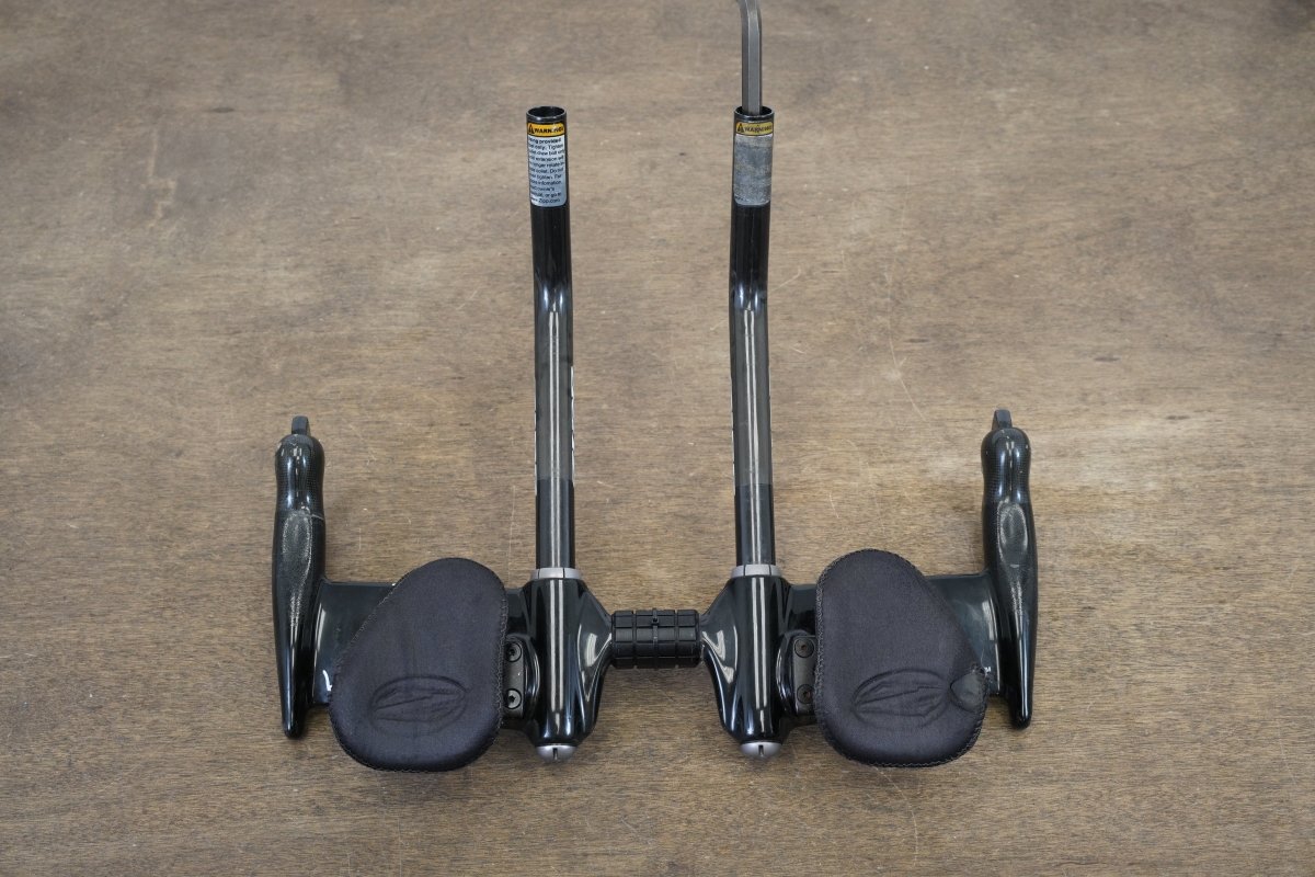 40cm Zipp Vuka Aero Carbon Aero TT Handlebar + Extensions TT Triathlon 31.8mm