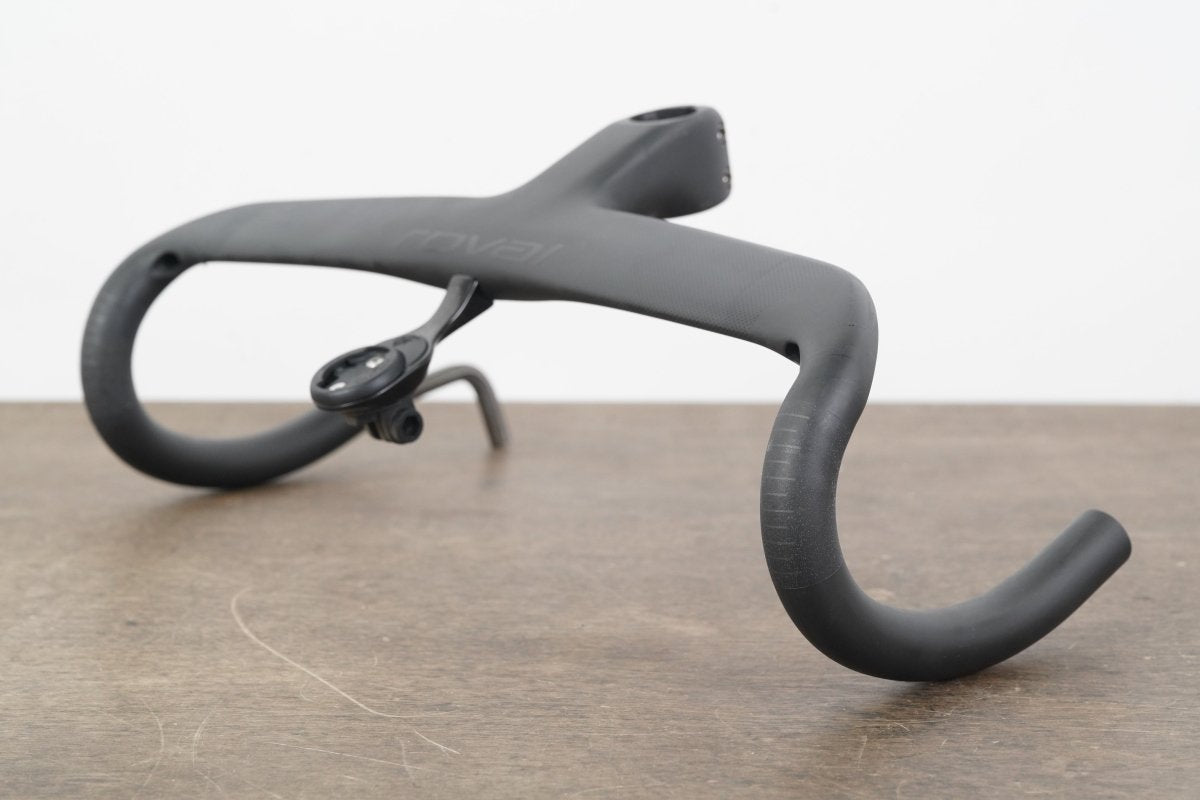 42cm 100mm Roval Rapide Carbon Integrated Barstem Handlebar + Mount 1 1/8"