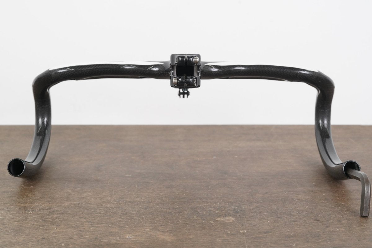42cm 120mm FSA Plasma Integrated Carbon Barstem Handlebar + Mount 1 1/8"