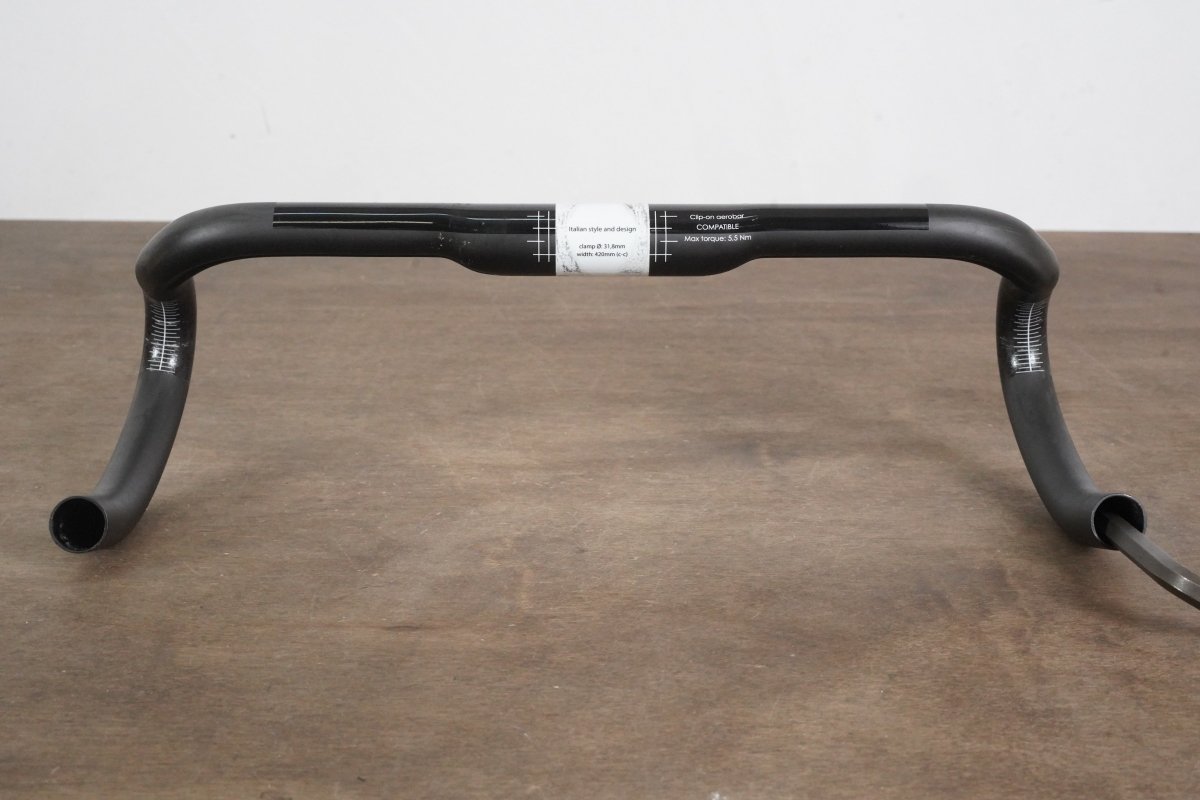 42cm 3T Ergonova Team Stealth Carbon Compact Road Handlebar 31.8mm