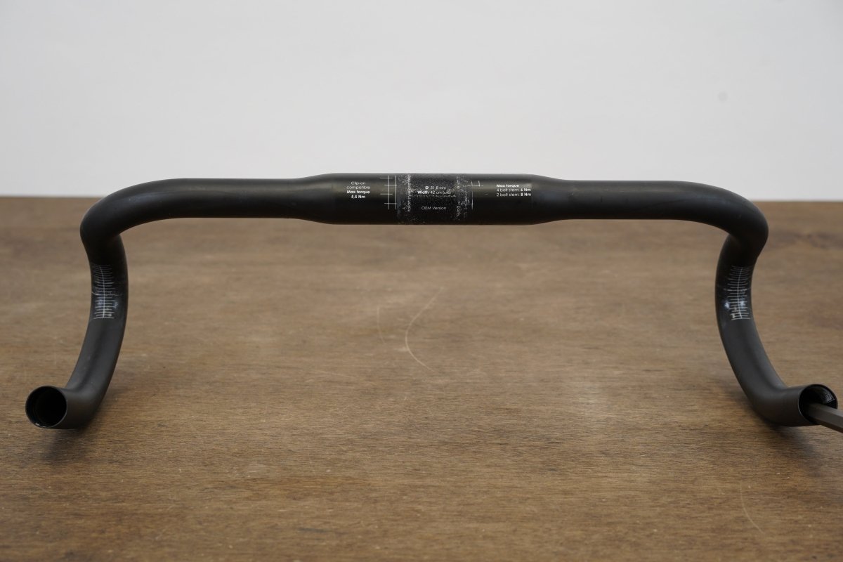42cm 3T Ergosum Team Stealth Carbon Compact Road Handlebar 31.8mm