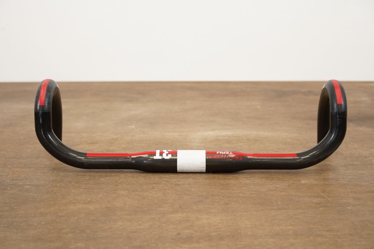 42cm 3T Ergoterra Team Carbon Compact Flared Gravel Handlebar 31.8mm