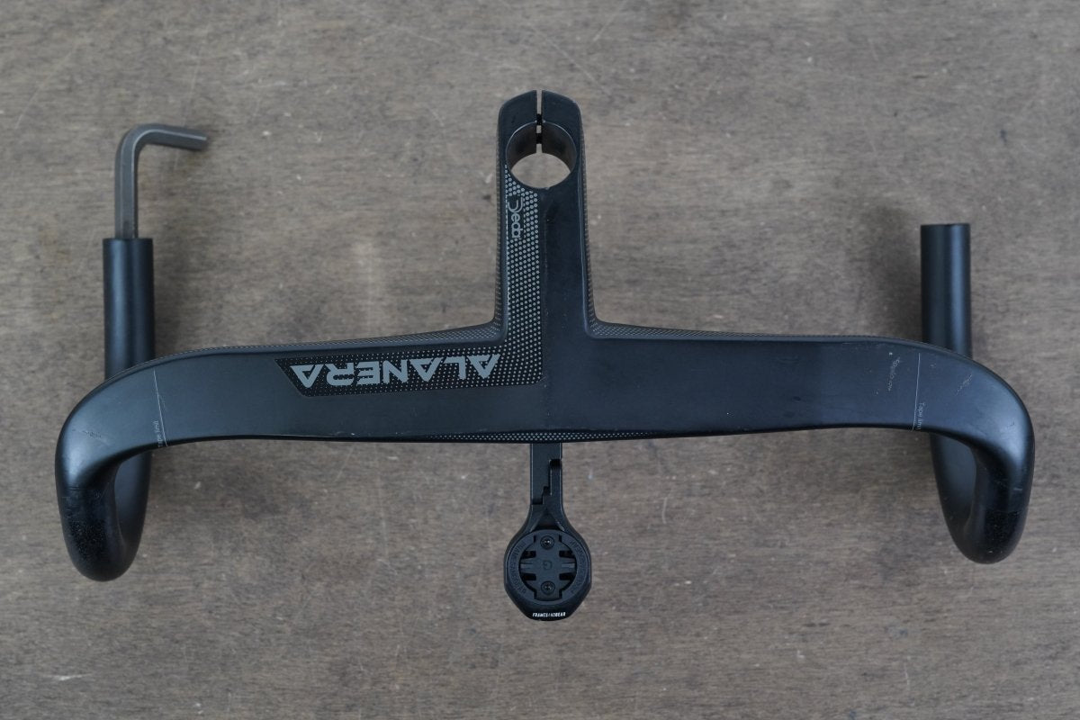 42cm 90mm -8 Degree Deda Elementi Alanera DCR Carbon Barstem + Mount 1 1/8"