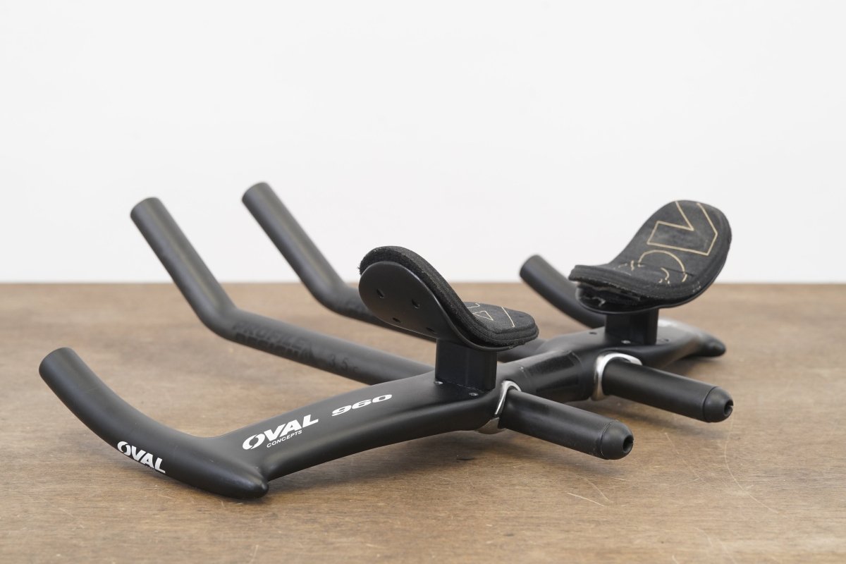 42cm Oval Concepts 960 Carbon Base Bar + Profile Design 35c Extensions 31.8mm