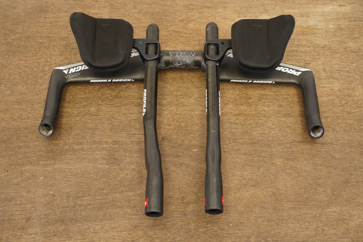 42cm Profile Design Aeria Carbon Base Bar + Carbon Extensions 31.8mm