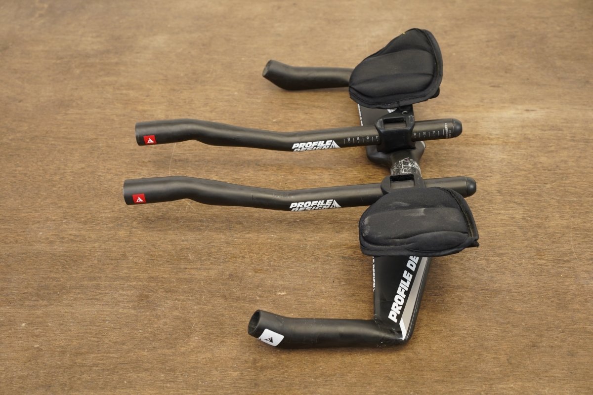 42cm Profile Design Aeria Carbon Base Bar + Carbon Extensions 31.8mm