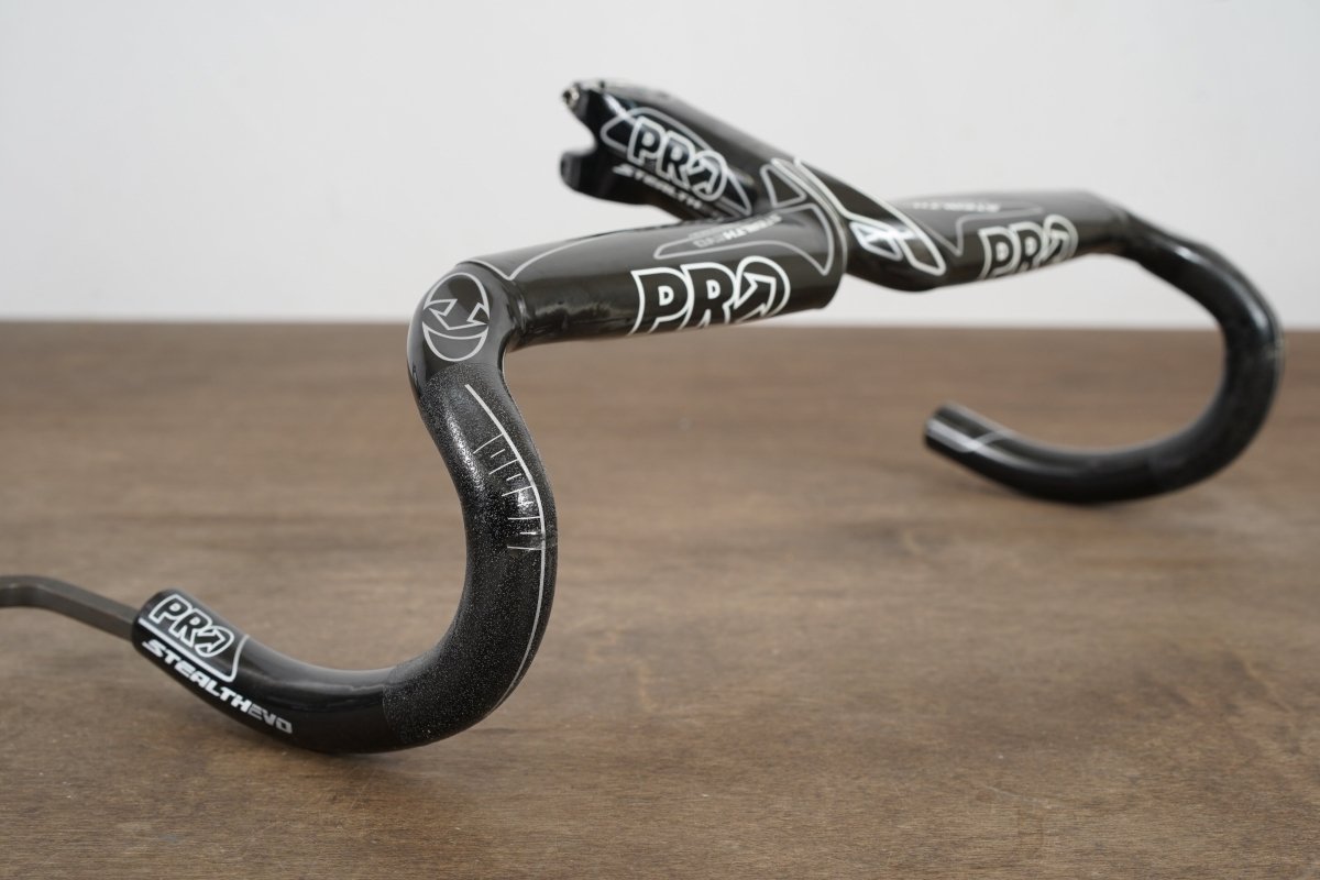 44cm 110mm PRO Stealth EVO Carbon Compact Barstem 1 1/8"