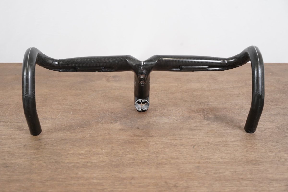44cm 120mm PRO Vibe Stealth EVO Carbon Compact Barstem Handlebar 1 1/8"