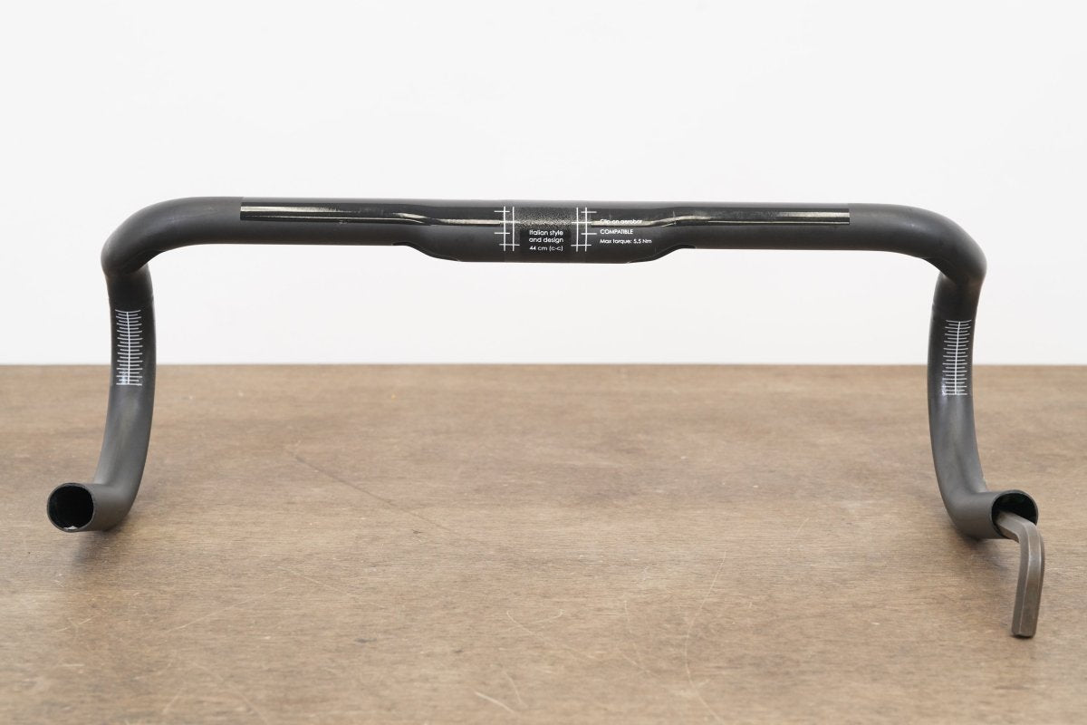 44cm 3T Tornova Team Stealth Carbon Traditional Bend Road Handlebar 31.8mm
