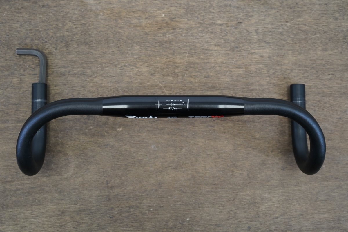 44cm Deda Elementi Zero100 Shallow Alloy Compact Road Handlebar 31.7mm Zero 100