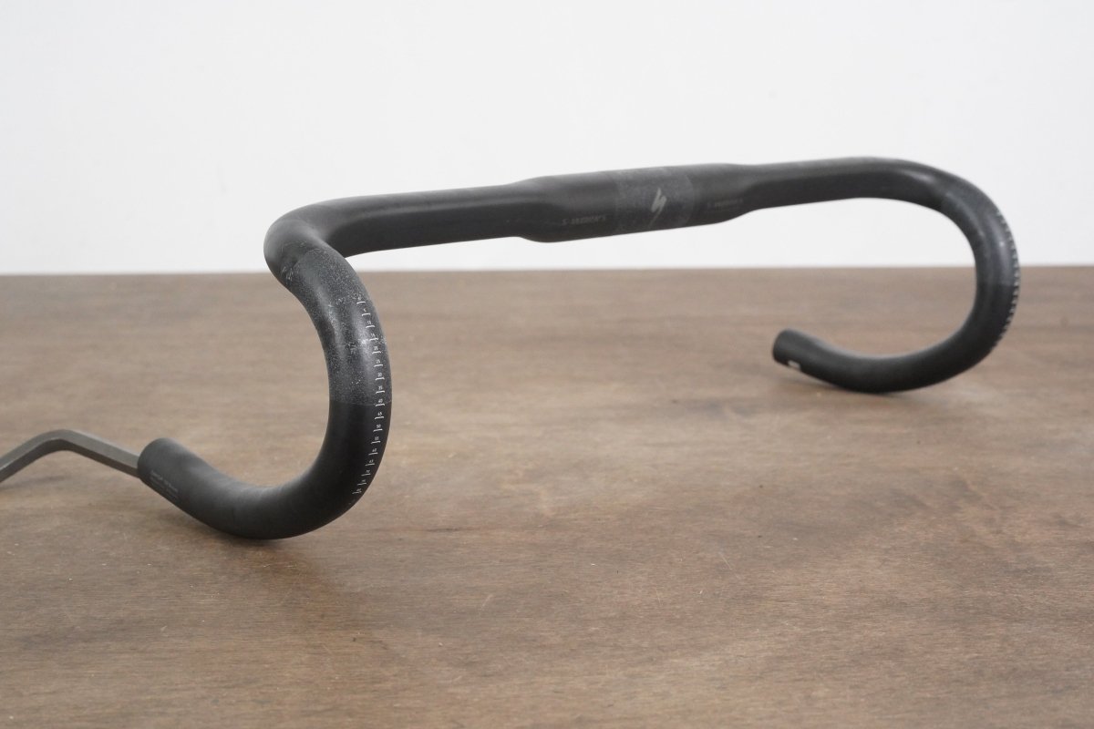 44cm Specialized S-WORKS Shallow Bend Carbon Compact Road Handlebar 31.8mm