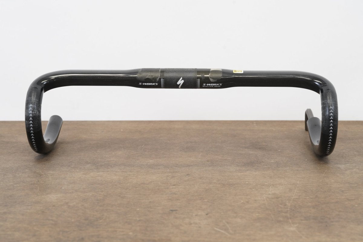 44cm Specialized S-WORKS Shallow Bend Carbon Compact Road Handlebar 31.8mm