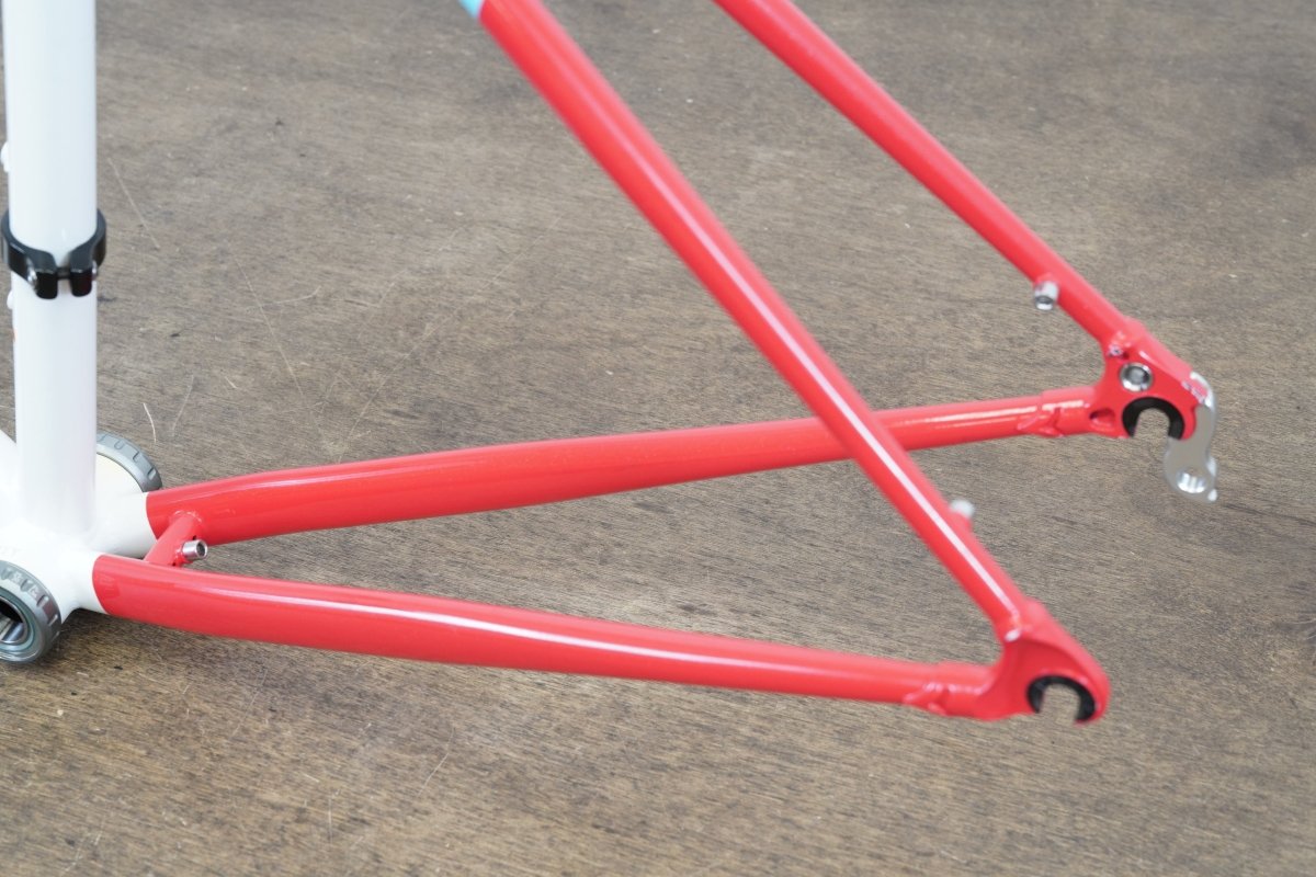 46cm All-City Mr. Pink Zona Steel Rim Brake Road Frameset