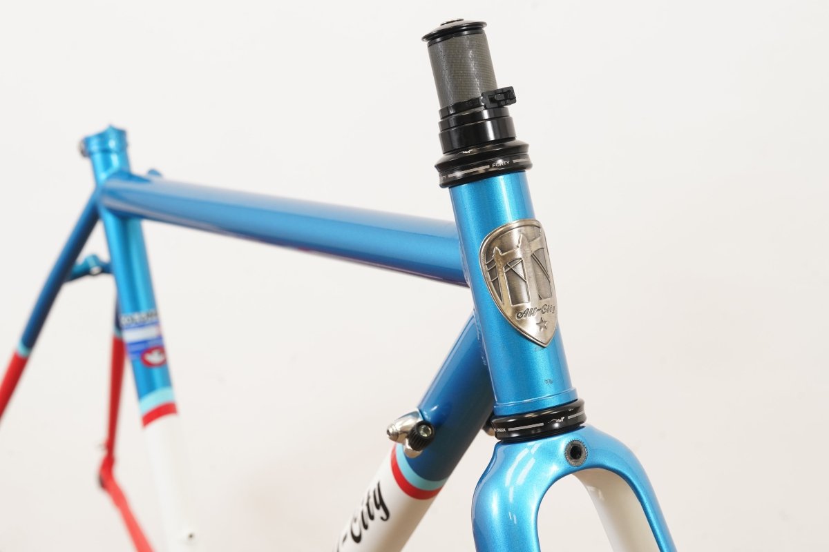 46cm All-City Mr. Pink Zona Steel Rim Brake Road Frameset