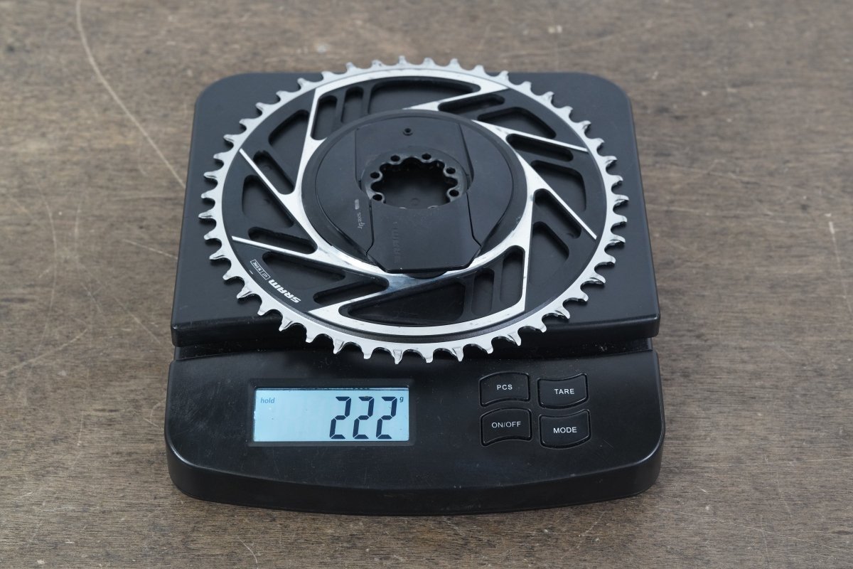 46T SRAM Red AXS E1 12 Speed Quarq Power Meter Chainring + Spider 222g