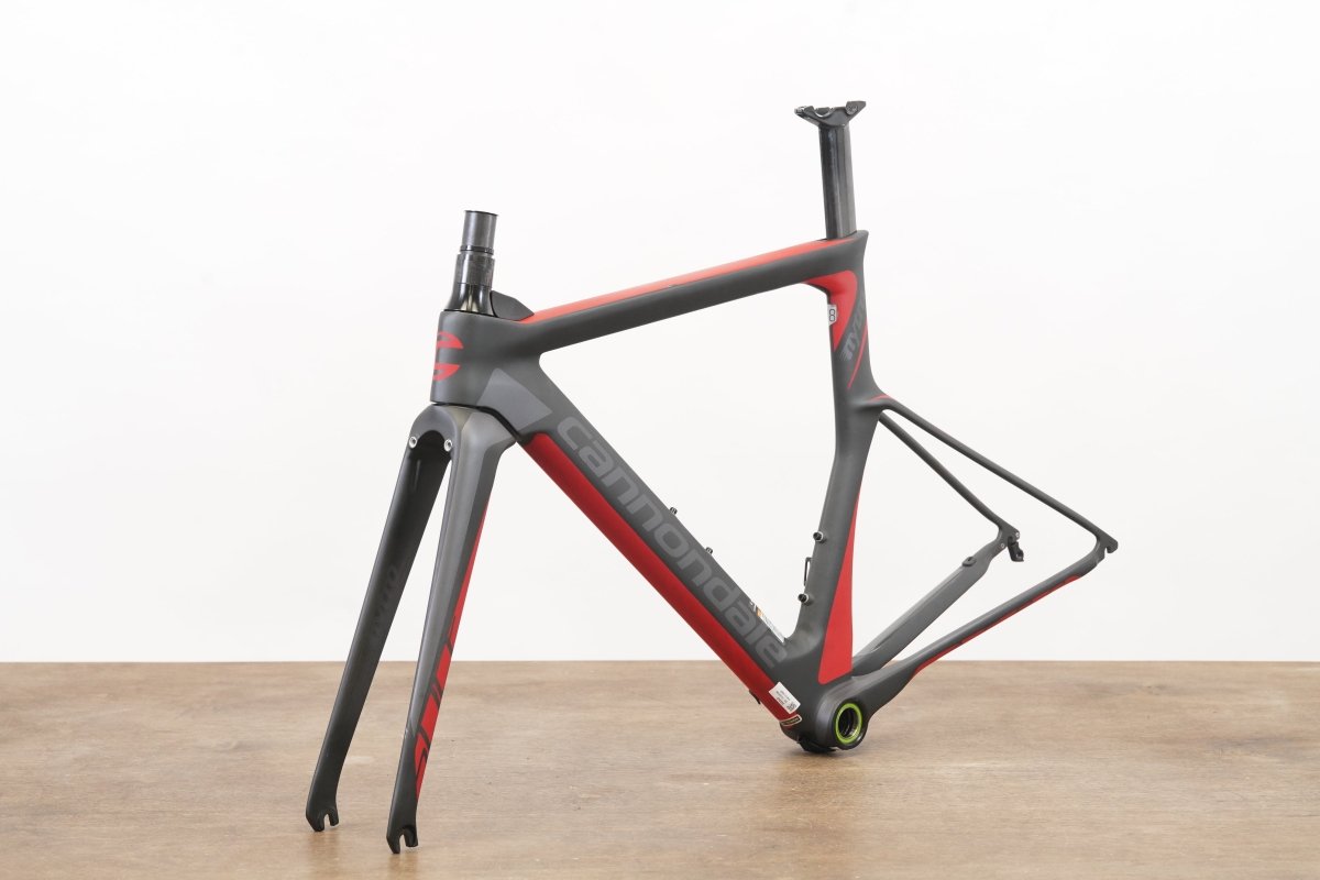 48cm Cannondale Slice Nytro Carbon Rim Brake TT Triathlon Frameset