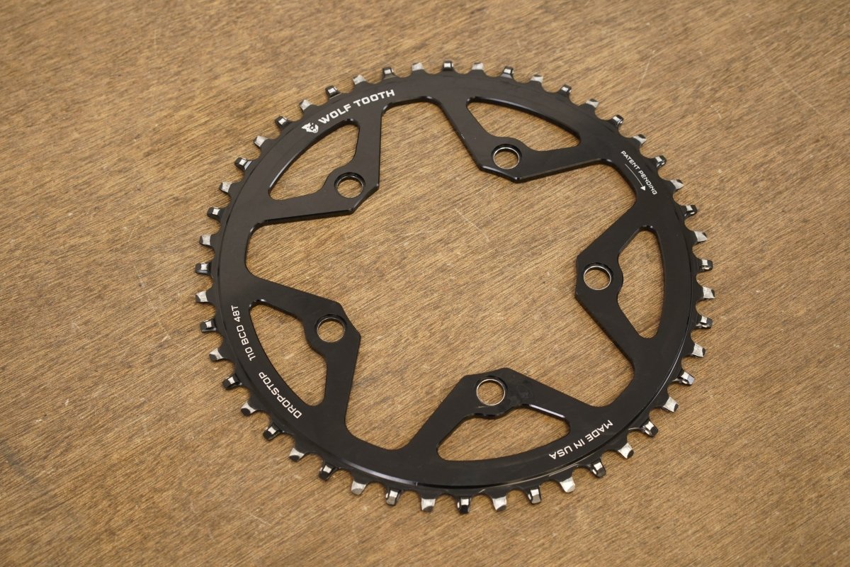 48T Wolf Tooth Components 5x110 1x 11 Speed Road Chainring