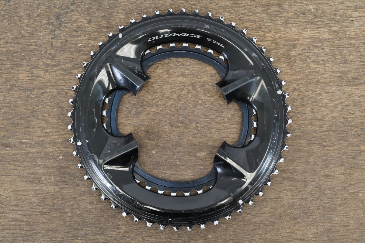 52/36T Shimano Dura-Ace FC-R9200 12 Speed Chainrings 9200