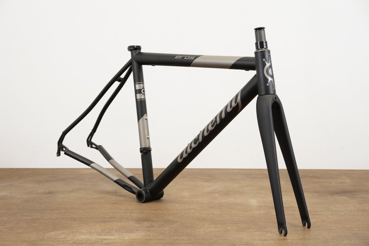 52cm Alchemy Eros ENVE Di2 Titanium Rim Brake Road Frameset