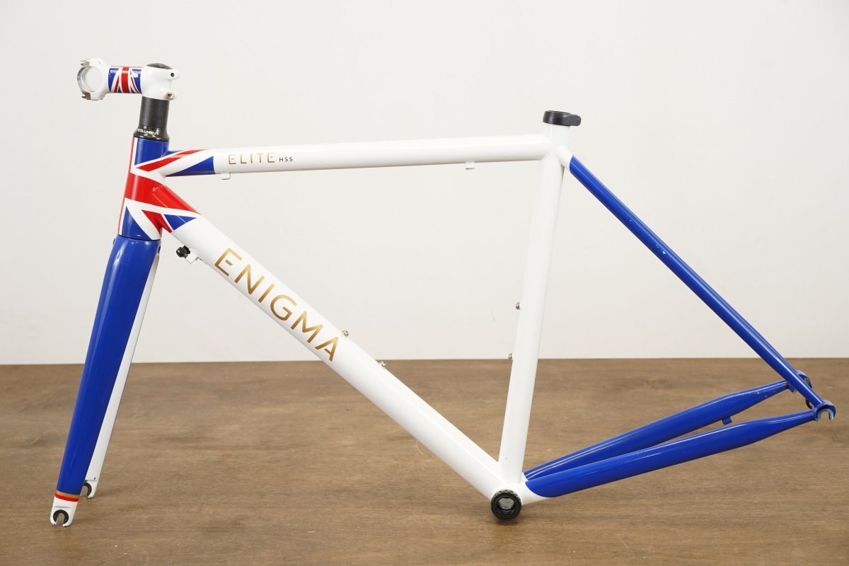 52cm Enigma Elite HSS Steel Rim Brake Road Frameset