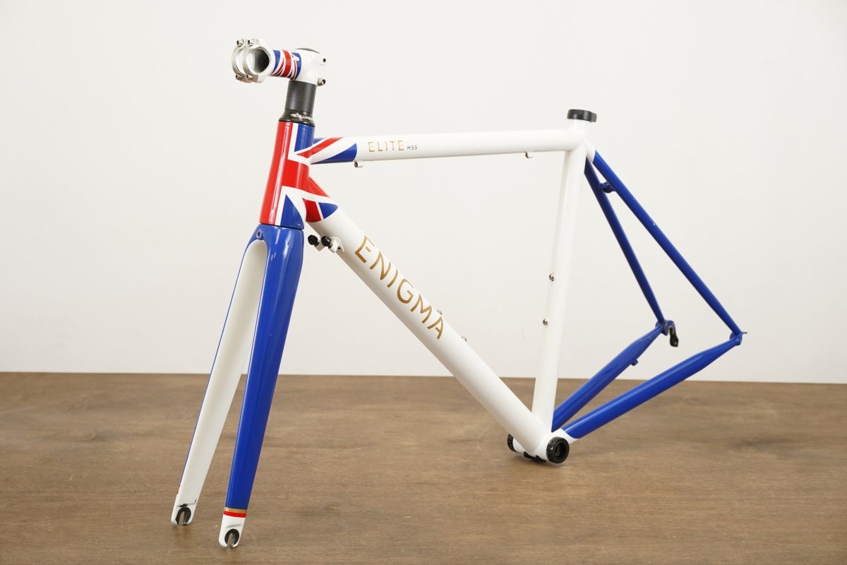 52cm Enigma Elite HSS Steel Rim Brake Road Frameset
