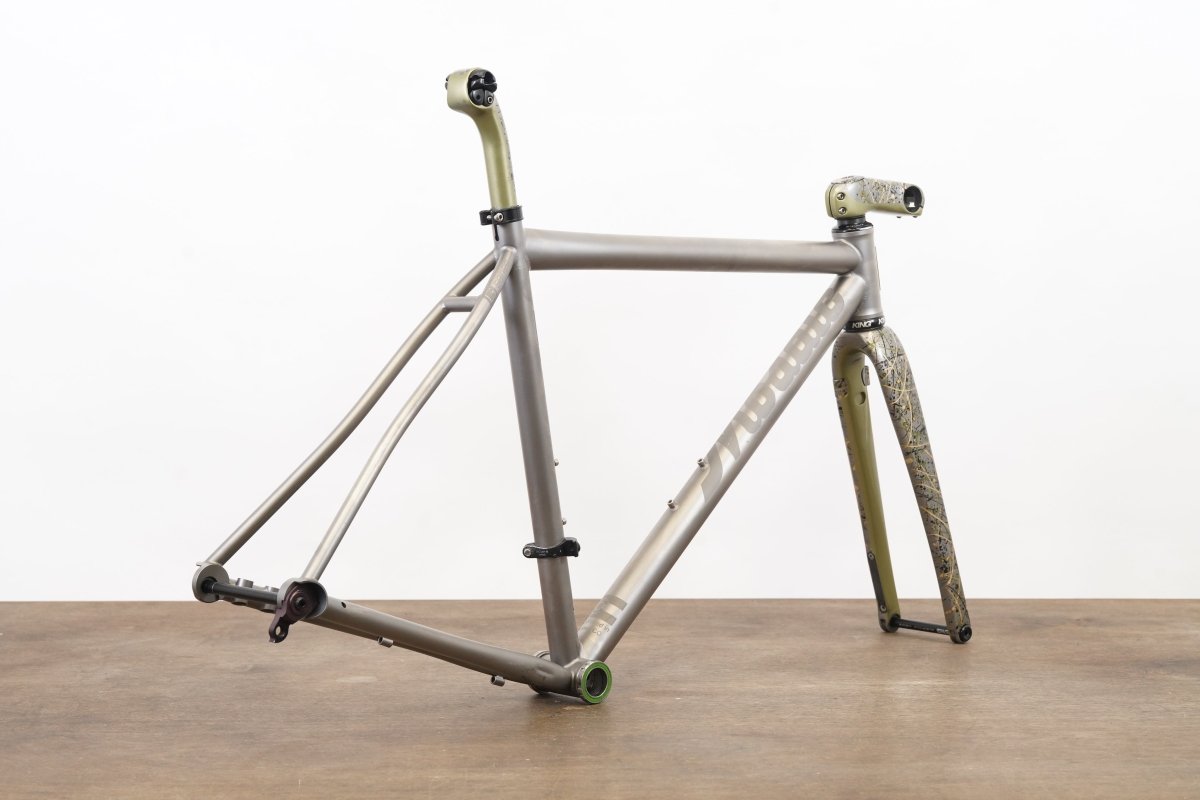 52cm Mosaic GT-1 AR ENVE Di2 Titanium Disc Brake Road Frameset + Stem
