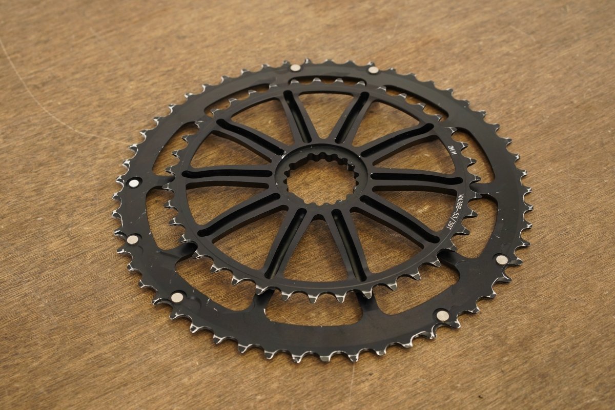 53/39T Cannondale Spidering OPI 10-Arm Chainrings For Cannondale Si Hollowgram