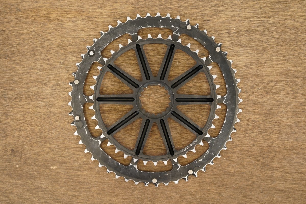 53/39T Cannondale Spidering OPI 10-Arm Chainrings For Cannondale Si Hollowgram