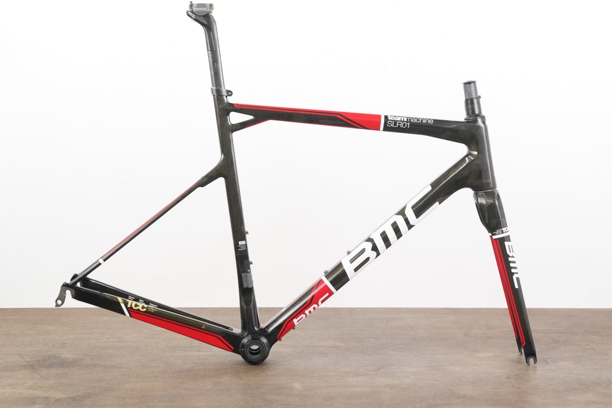 53cm BMC TeamMachine SLR01 Carbon Rim Brake Frameset SLR 01