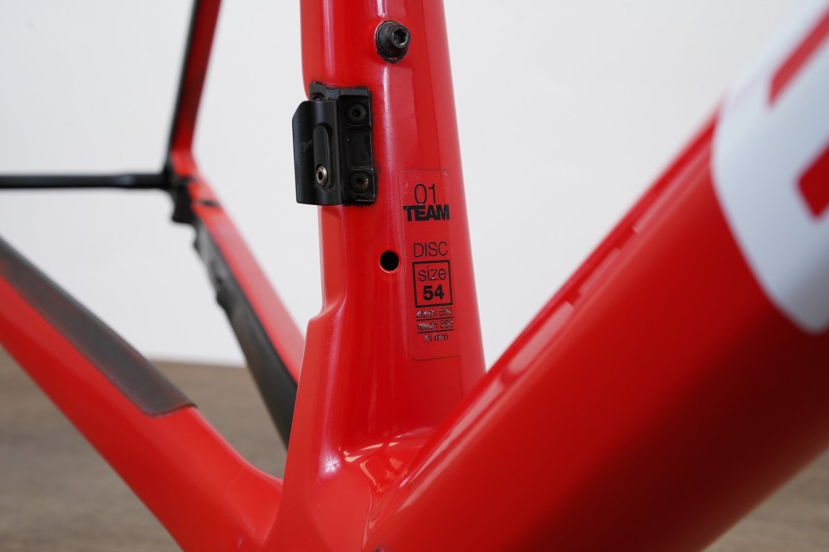 54cm BMC TeamMachine SLR01 Carbon Disc Brake Frameset SLR 01